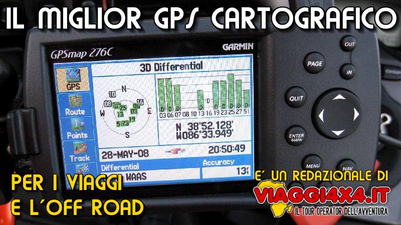 GPS Garmin Gpsmap 276c, uno strumento solifo, affidabile ed impermeabile